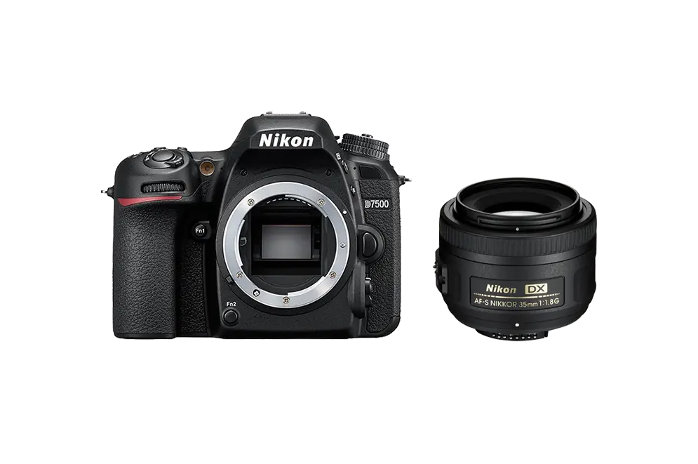 Nikon D7500 本体 NIKKOR 35mm f/1.8G【最終値下げ】 D7500 + AF-S DX NIKKOR 35mm F/1.8G
