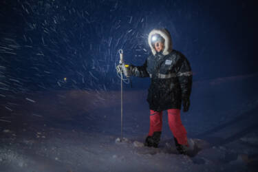 Esther Horvath's Women in Arctic Science portrait photography to accompany Esther Horvath's The Movement images. For the Nikon magazine only.