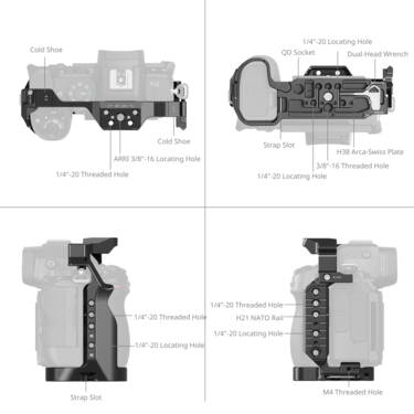 SmallRig 5257 Cage for Nikon Z5II